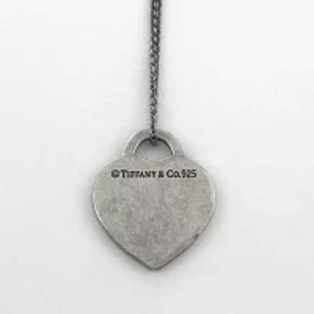 Tiffany Co to Necklace Heart Sterling Silver